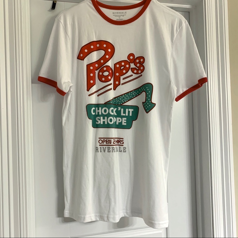 Riverdale Pop’s Chock lit Shoppe Tee NWOT